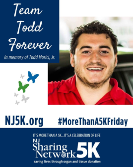 How a Saddle River Family is Turning Unimaginable Tragedy Into Lifesaving Hope Team Todd Forever Todd Morici Jr