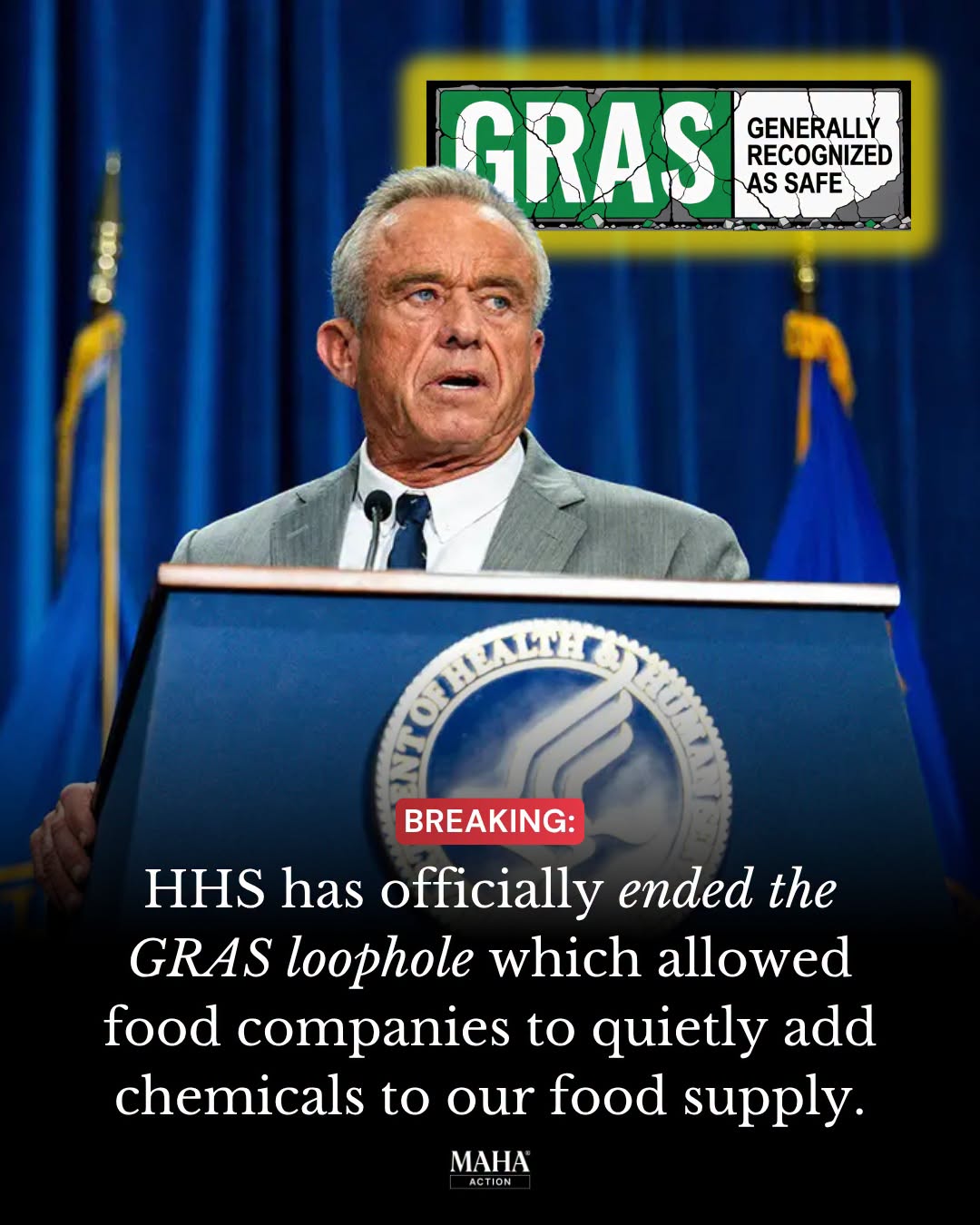 HHS Ends Decades-Old "GRAS" Loophole: FDA Moves to Tighten Food Ingredient Oversight and Define Ultra-Processed Foods 770660381 1064044636039626 6782766097715621130 n