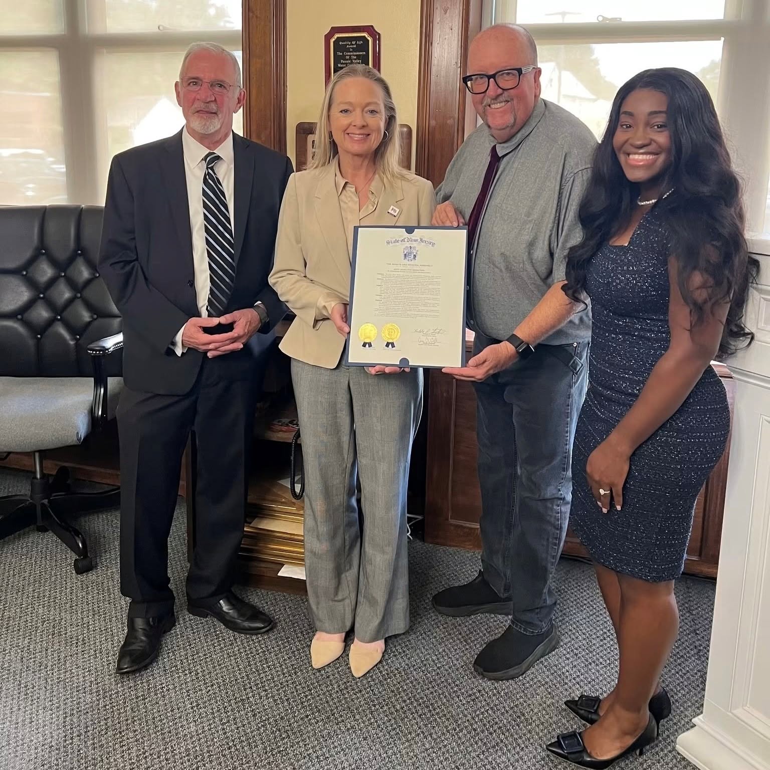 Getting the Lead Out: NJ Legislature Honors Ridgewood Water Leaders for Groundbreaking Statewide Lead Pipe Replacement Policy 771653158 1372780971695950 5274995460994449062 n
