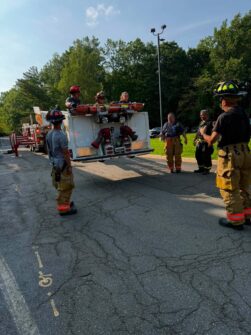 Dramatic Roof Rescue: Firefighters Airlift Injured Worker After Commercial Building Fall in Montvale 773379214 1490142056480117 9067235501266634350 n