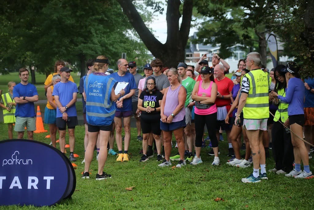 73 Finishers & Chicago Tourists: Saddle River County parkrun Launches Official Inaugural Event! 775868741 122110098399416760 2993329623128305003 n