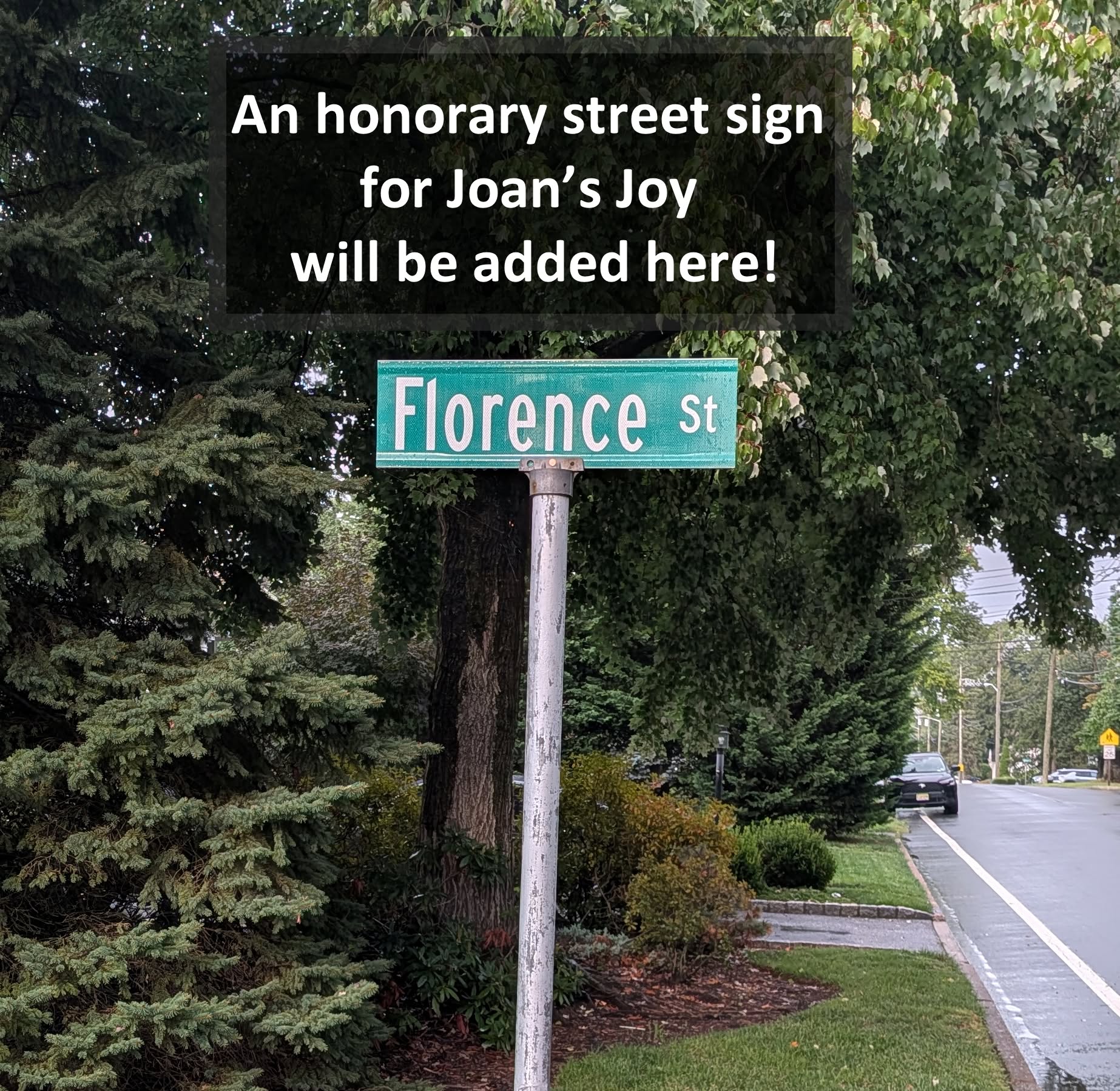 Hillsdale to Unveil Honorary Street Sign Honoring Legacy of Joan D’Alessandro and "Joan's Joy" 788780236 1369129282062612 696445870045782183 n