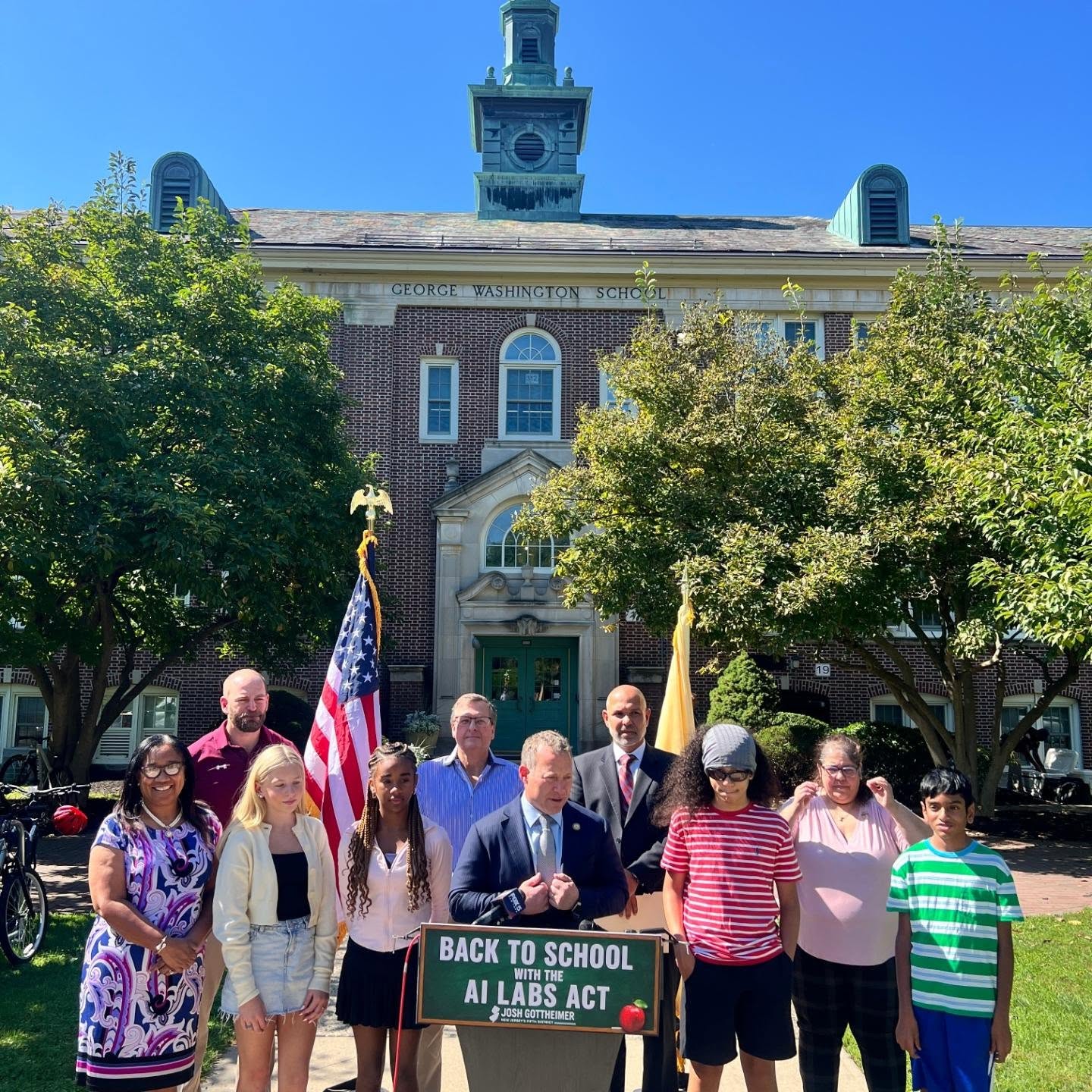 Banning AI in Schools Doesn't Work: Rep. Gottheimer Unveils Bipartisan Plan for K-12 AI Labs and Phone-Free Classrooms 796460488 18103709912360642 5105546844567771621 n