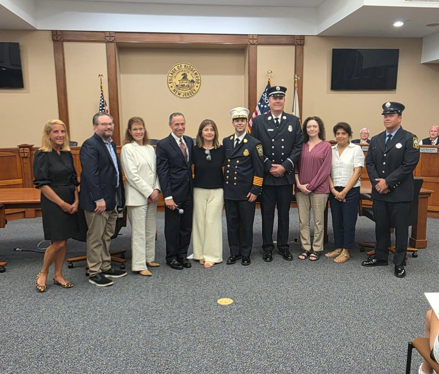 Ridgewood Fire Department & Staff Honored for Lifesaving Actions 801755686 18344151910269878 8068536012329839614 n